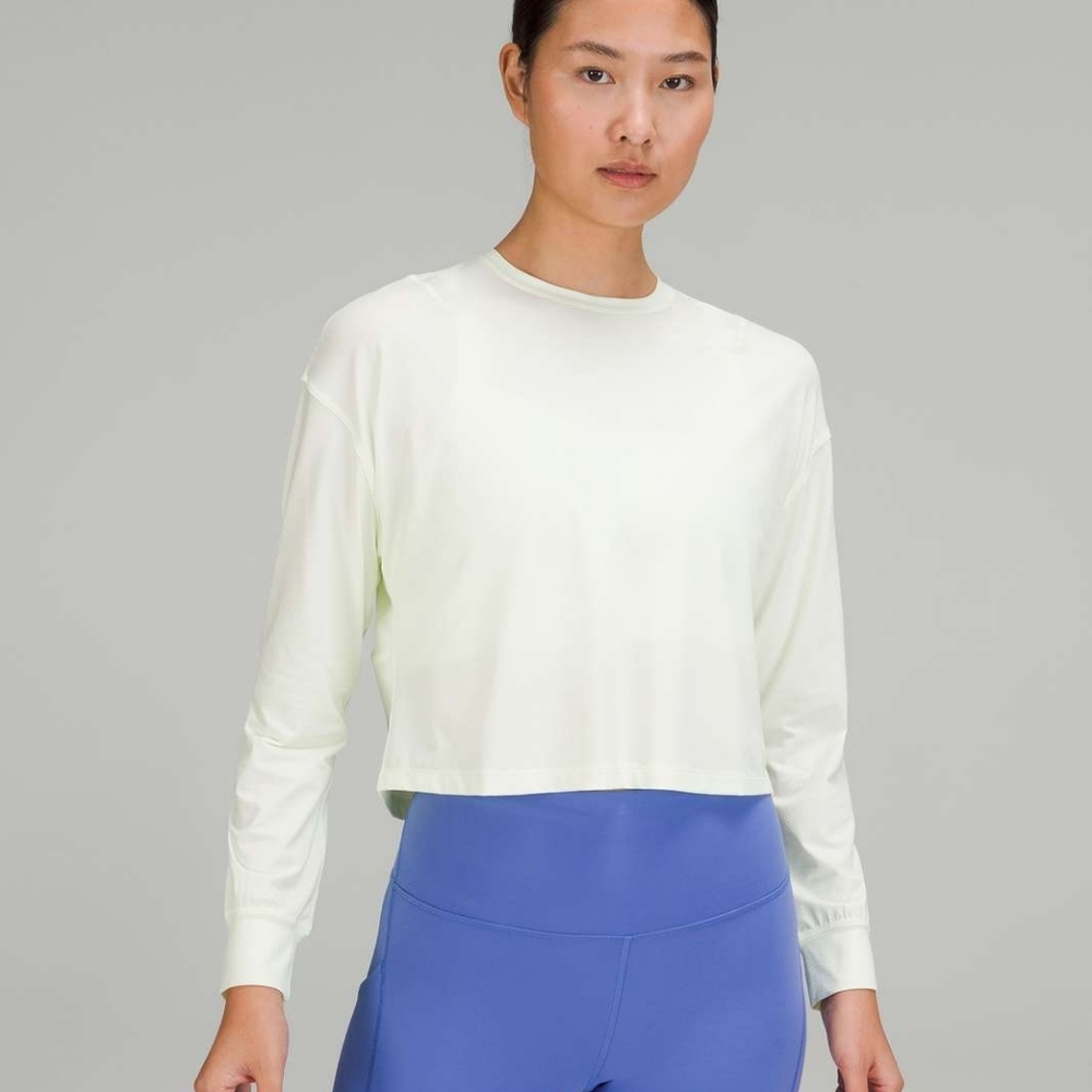 Lululemon Abrasion-Resistant Training Long Sleeve Shirt Elixir